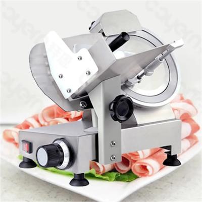 China Precio al por mayor Máquina de cortar carne eléctrica comercial Máquina de cortar carne congelada semiautomática en venta
