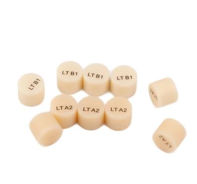 China Dental Lithium Disilicate Pressing Ingot Material (HT and LT) for sale