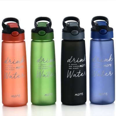 China Sustainable Custom Logo Prints Simple Modern Sport Water Bottle , 500ml BPA Free Water Bottle With Lid for sale