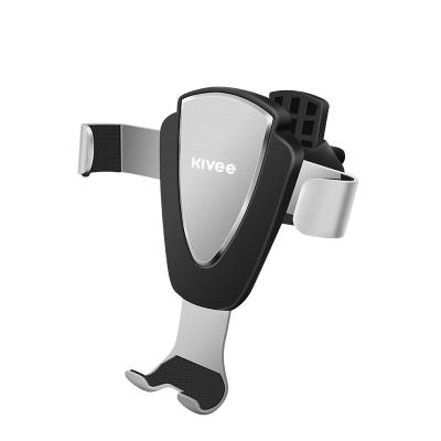China Kivee Adjustable UC10 Flexible 360 Degree Free Rotation Car Phone Holder Air Vent Phone Holder Car Mount Mobile Phone Holder for sale
