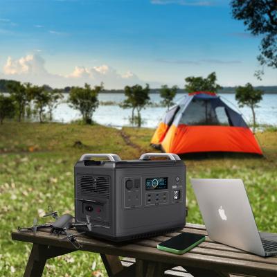 China Type C Good Quality 2000W Portable Lithium Battery Power Station Battery Solar For Home for sale