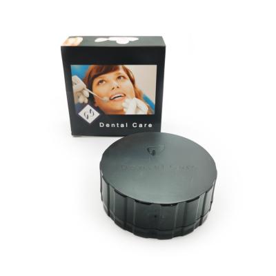 China Quality Dental Products Denture Porcelain Patch Disinfection Cleaning Placement Case Round Shape Porcelain Veneers Teeth Box for sale