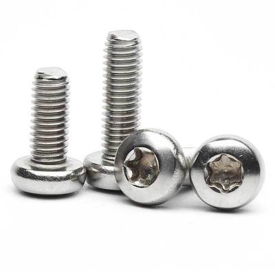 China Hot Selling Hexalobular Socket M4 304 Stainless Steel Hexalobular Socket Pan Head Screws ISO 14583 for sale