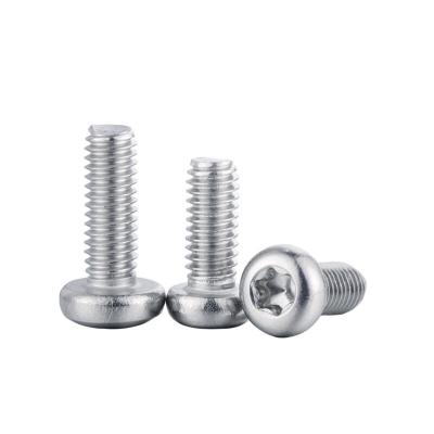 China Hot Sale Hexalobular Socket M5 304 Stainless Steel Hexalobular Socket Pan Head Screws ISO 14583 for sale