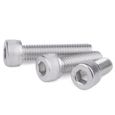 China DIN912 Hex Socket 304 M6 Stainless Steel Hexagon Socket Head Screw for sale