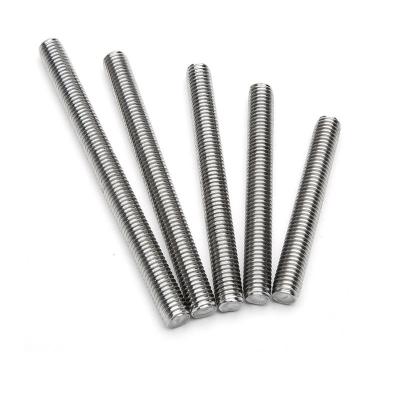 China High Quality M8*60mm DIN976 Threaded Rod Bolts 304 Stainless Steel For General Industry for sale