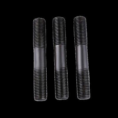 China High Quality General Industry Grade8.8 Carbon Steel Black Oxidized M16*100mm Double End Stud Bolts for sale