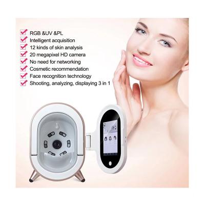 China 2021 Professional Acne Analysis Machine Digital Magic Skin Mirror Examining Skin Test Scan For All Skin for sale