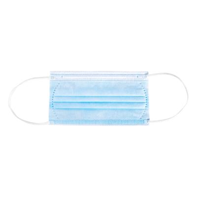 China All layout designer earloop factory hot sale colorful blue/white disposable face mask for sale