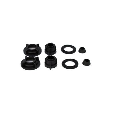 China Plastic 8 Pieces Set Custom Sizes Plastic Fasteners Wholesale High Quality Black Variety for sale