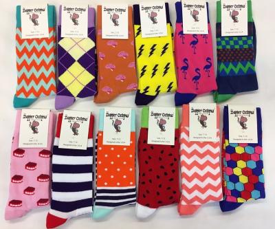 China Wholesale Real Witness TA2008 Novelty Colorful High Quality QUICK DRY Cotton Dress Socks for sale
