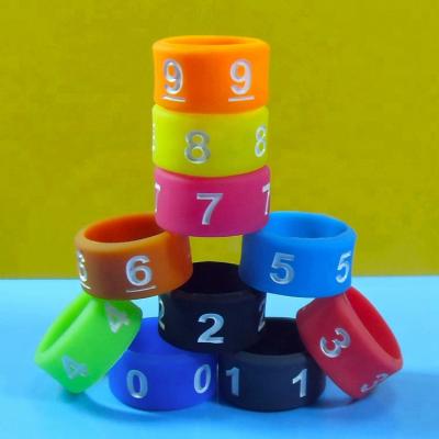 China Personalized Casual/Sports Silicone Vape Bands Colorful Promotion Fitness Sports Silicone Vape Rings for sale