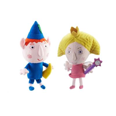 China Gift Ben and Holly Kingdom Character Options 18cm Small Talking Soft Plush Toy for sale