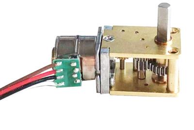 China 5v 10mm 18 degree Weight 14g Metal Gear Motor For Precision Instruments for sale