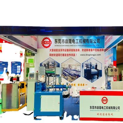 China Fast Speed Silicone Tube, Silicone Strip, Silicone Profile Extruder Equipment Manufacturer for sale