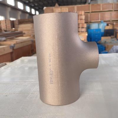 China UNS 70600 DIN 86088 WT=1,5х1,5 MM, DN 32x20, PN 1.0 MPa TEE-PIECES 38х25 Reduced CuNi10Fe1 6Mn for sale