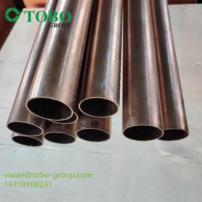 Chine Une usine chinoise produit des tuyaux en cuivre pour la réfrigération C30600 90/10 70/30 à vendre