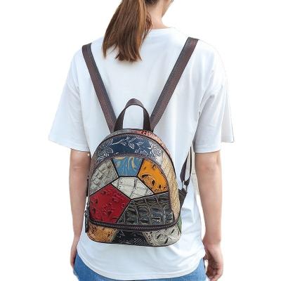 China Waterproof 2023 best-designed women's bag clash color small bag mini personality small backpack, small and cute small objects for sale