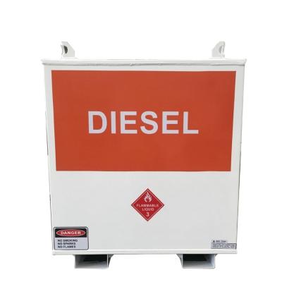 China Carbon Steel Waste Gasoline Storage Tank Self Diked Diesel Coolant Storage Tank for sale