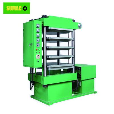 China Home Use Rubber Carpet Tile Vulcanizing Hot Press Making Machine for sale