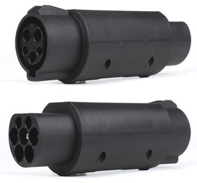 China Longevity Highfly 16A 32A EV Charger Connectors Plug Socket Type 1 To GBT AC EV Charging Adapter for sale
