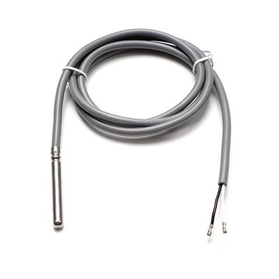 China -50â - 105â SENSATECH Customized Stainless Steel Probe Fast Response Time DS18B20 Temperature Sensor With PVC Shielded Cable for sale
