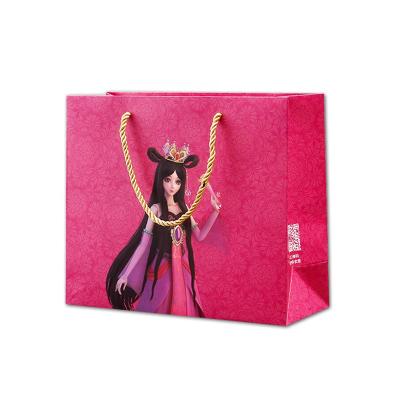 China Recyclable Cartoons Designing Gift Paper Bag With Your Own Designing for sale