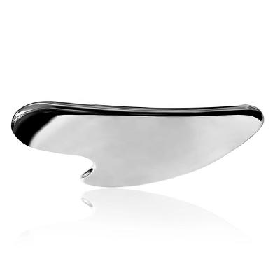 China Face Gua Sha Facial Tools, Metal Gua Sha Stainless Steel Guasha Massage Tools For Face Drainage Skin Care Lymphatic Beauty MA for sale