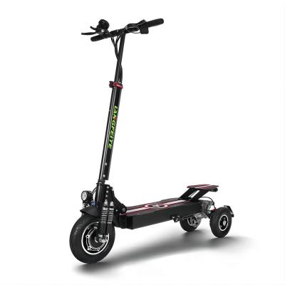 China Unisex Electric Scooter 36V 500W Lithium Battery Electric Car Three-wheel High Speed Off-Road Folding Electric Scooters for sale