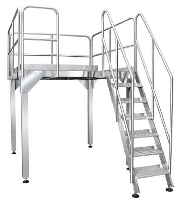 China Food Factory Price Food Weigh Packing Line Packing System Working Platform Or Fixed Platform for sale