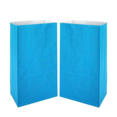 China Disposable Eco-Friendly Custom Paper Carrier Bags Wrapping Paper Without Handle Perfect Solution For Fast Food Packaging And Delivery for sale