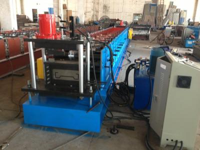 China A máquina 380V do formulário do rolo do Purlin do controlo automático M do tela táctil do PLC, 50HZ, 3 põe em fase, faz à máquina o peso aproximadamente 12 toneladas à venda