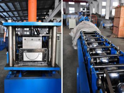 China 0.40.8mm Broodje die van de Dikte het Halve Ronde Goot Machinehoge snelheid 10-15m/min vormen Te koop