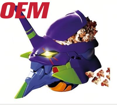 China Custom Light Up Toy Popcorn Bucket Make Character Popcorn Bucket With Lid Bulk for sale