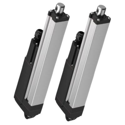 China 1000N 12mm/s IP69K Actuadores lineales eléctricos industriales con motor de CC en venta