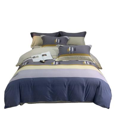 China New anti-static autumn and winter thickened bed products cotton four - high density bedding piece set for sale