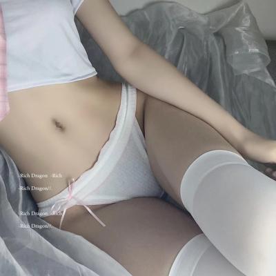 China Factory Price Antibacterial Mid Size Women Briefs Girl Briefs Lady Pure Cotton Underwear Female Panties Panties for sale