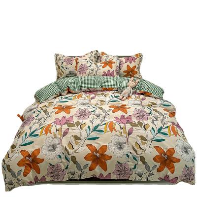 China Custom Anti-Static Waves Patchwork Pattern Comforter Blanket Bedding Set All Season Bed Cover Bedspread Bedspread Bedding Set Breathable King Size For Kids B for sale