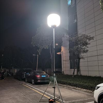中国 ホワイト エミティング カラー LED バルーンライト イベント照明のためのポータブル 防水塔 販売のため