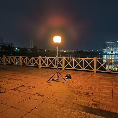 China Battery Powered Balloon Light Tower 100W RGB LED Work Led Lamp For Parties for sale