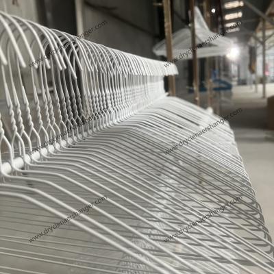 China White 14.5guage Metal Clothes Hanging Wire for sale