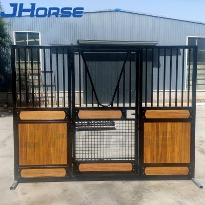 China 12ft Horse Stable Door Standard Size European Style Wood Outdoor for sale