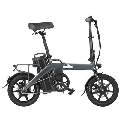 China Fiido Unisex L3 Folding Electric Bike 48v 23.2ah 350w Brushless Motor 14 Speed 130km Inch 25km/h Pure Electric Bicycle for sale