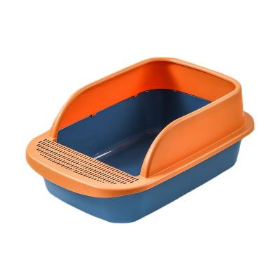 China Cats Cats Oversized Cat Litter Box Semi-Enclosed Cats Prefer for sale