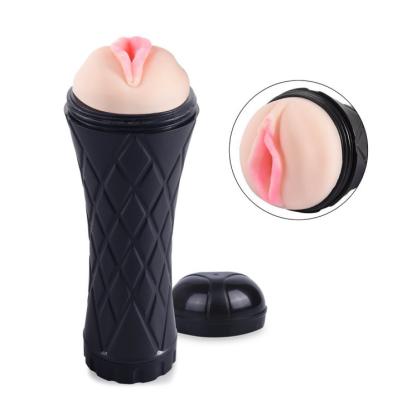 China A masturbação masculina realística do TPE do ABS brinca 24cm Vaginalle oral à venda