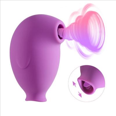 China Sexo elétrico Toy Sucking Vibrator For Women da língua do modo da vibração de ROHS 10 à venda