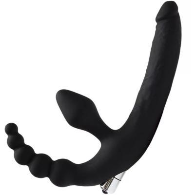 China o sexo dobro da massagem LGBT de 14cm brinca o vibrador da tomada da extremidade do vibrador de Strapon à venda