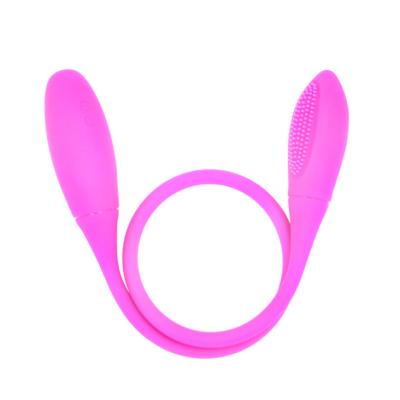 China O sexo de controle remoto sem fio de LGBT brinca o vibrador terminado duplo 60mm à venda