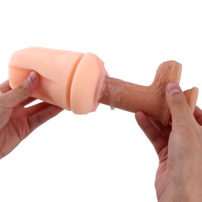 China A masturbação masculina da forma da vagina brinca 13cm IPX7 realístico reusável à venda