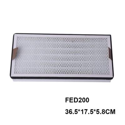 China FED200 Laser rookzuiger Accessoires Middenfilter HEPA Filter Wit Te koop